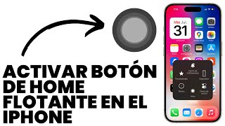 Como Activar el Botón de Home Flotante en el iPhone  Assistive Touch Botón de Inicio [upl. by Allimrac]