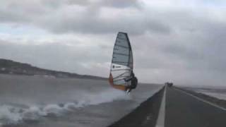 West Kirby Speedsurfing 3 Jan 2012 [upl. by Yramliw]