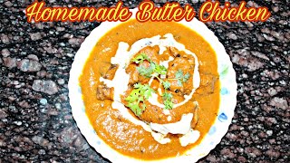 SSTKitchen ButterChicken Homemade Butter Chicken [upl. by Nelaf]