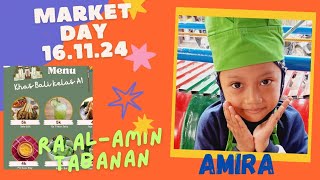 AMIRA  Market Day RA AlAmin Tabanan  16112024 [upl. by Lydnek990]