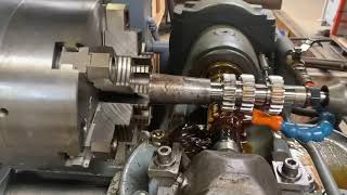 Barber Colman gear Hobbing machine differential [upl. by Sheffie]