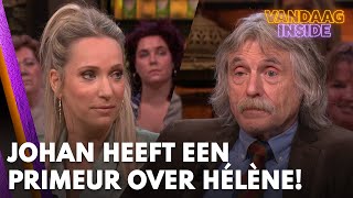 Johan heeft een primeur over Hélène  VANDAAG INSIDE [upl. by Mora]