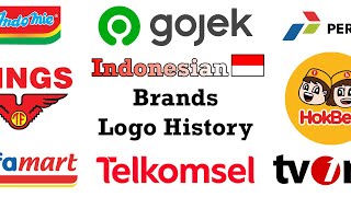 Indonesian Brands Logo History [upl. by Tate]