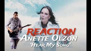 Anette Olzon quotHear My Songquot  Official Music Video reaction [upl. by Oiretule]