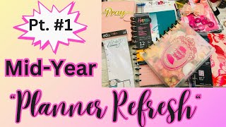 2024 MidYear “Planner Refresh”  Faith  Catchall Planner SetUp  Part 1 [upl. by Elleon]