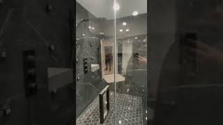 Glass shower doors installation for master bathroom [upl. by Nicolas56]