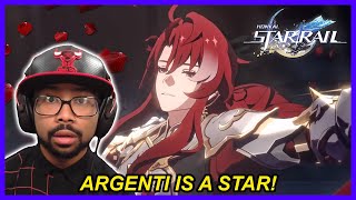 Argenti Trailer — quotChivalric Romancesquot Reaction  Honkai Star Rail [upl. by Aisirtap904]