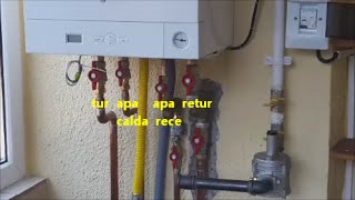 Video Instalare Centrala Termica La Bloc Viessmann [upl. by Eatnod]