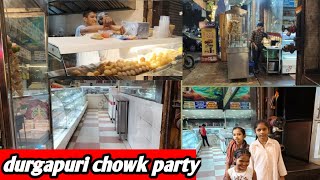 durgapuri chowk golgappe party [upl. by Cence766]