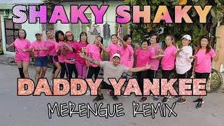 SHAKY SHAKY  DADDY YANKEE  MERENGUE REMIX  Coach Mike [upl. by Helsell794]