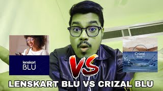 Lenskart Blu vs crizal blue cut lens  Which is better lenskart Blu or crizal lenses  Lenskart blu [upl. by Loziram307]