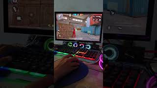 FREE FIRE PC GAMEPLAY  FREE FIRE HANDCAM PC 1VS2 CHALLANGE 🔥handcam gaminghandcam gaming [upl. by Una]