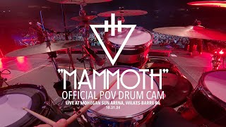 TDWP MAMMOTH OFFICIAL DRUM CAM [upl. by Yrannav719]