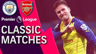 Manchester City v Arsenal  PREMIER LEAGUE CLASSIC MATCH  11815  NBC Sports [upl. by Shepard]