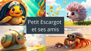 Petit Escargot et ses Amis Comptine pour les petits [upl. by Ennobe]