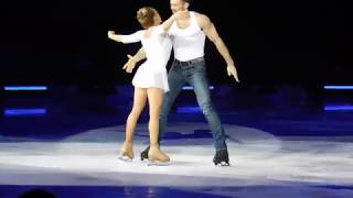 Dancing On Ice Tour 2018 Brianne Delcourt and Sylvain Longchambon Glasgow 8418 [upl. by Fatimah]