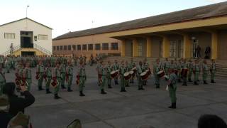 BANDA DEL TERCIO GRAN CAPITÁN I DE LA LEGIÓN SÁBADO LEGIONARIO [upl. by Markland53]