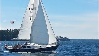 Summer Sail 2017 Alberg 30 [upl. by Bikales]