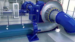 ANDRITZ Hydro turbine animation  Francis [upl. by Zirtaeb]