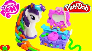 My Little Pony Rarity Play Doh Playset [upl. by Ahseile]