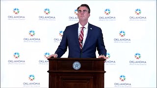 This passes through all politics Oklahoma governor on response to tornado damage from federal [upl. by Anav74]