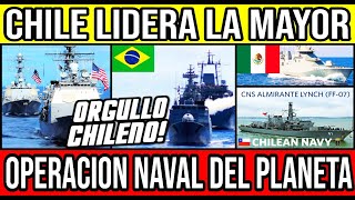 Chile LIDERA la Mayor Operación Naval del Planeta 🇨🇱 Chile Valparaiso ViñaDelMar BioBio [upl. by Manella767]