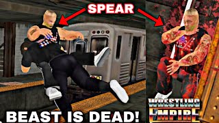 BEAST IS DEAD  KILLED BY ROMAN  WRESTLING EMPIRE [upl. by Sedda169]