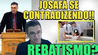 CRÍTICO JOSAFÁ AGRA CAI EM CONTRADIÇÃO AO CRITICAR REBATISMO NA CCBE FAZER REBATISMO EM SUA IGREJA [upl. by Akehsal]