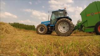 IMBALLATURA FIENO  Landini 9880 amp Wolvo [upl. by Goldberg]