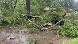 Texarkana Texas resident shares story of Tropical Storm Beryls wrath [upl. by Lirba]