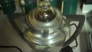 100 year old electric percolator [upl. by Ellenig]