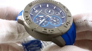 Technomarine TM515003 Titanium Reef Carbon Dial Watch Unboxing [upl. by Inga]