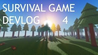 Roblox Survival Game  Devlog 4 [upl. by Acnalb]