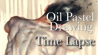 Willeys Art Oil Pastel Drawing Time Lapse [upl. by Ruscio164]