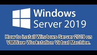 Windows Server 2019 VM Installation [upl. by Marleah]