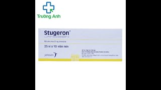 Stugeron 25mg  Thuốc điều trị rối loạn tuần hoàn não  Quaythuoctruonganh [upl. by Liv]