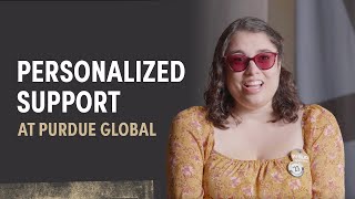 Purdue Global offered accommodations that allowed me to succeed in a college environment [upl. by Materse]