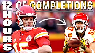 12 HOURS of Patrick Mahomes Passing Set to Lofi Music 👌 [upl. by Kippar]