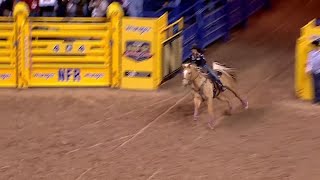 Hailey Kinsel  2022 NFR Round 9 [upl. by Lilas33]