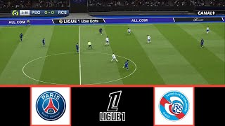 PARIS SAINTGERMAIN VS STRASBOURG  LIGUE 1 20242025  FOOTBALL LIFE 2024 [upl. by Acira557]