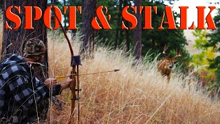 Recurve Bow Hunting  Public Land Bowhunting from the GROUND [upl. by Gloria]