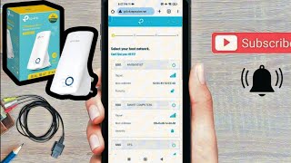 TPLink Repeater Setup through Mobile  TPLink extender tlwa850re setup step by step [upl. by Ferri41]
