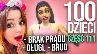 BANKRUCTWO W THE SIMS 4 Czy to koniec 100 dzieci challenge [upl. by Mitchael621]