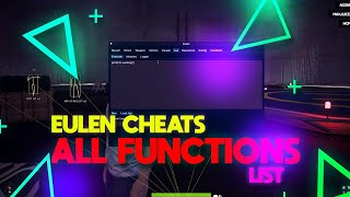 FiveM Cheat Updated And Working W Spoofer Included  Eulen Menu Showing All Available Functions [upl. by Giffie]