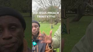 Was Jesus a Trinitarian Lamin Vs Christian Preacher At London Speakers Corner [upl. by Biagio374]