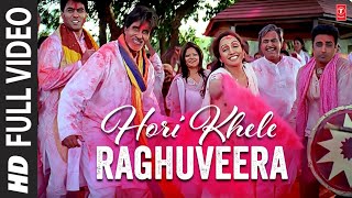 Hori Khele Raghuveera  Video Song  Baghban  Amitabh Bachchan  Hema Malini  Holi Songs [upl. by Icat828]