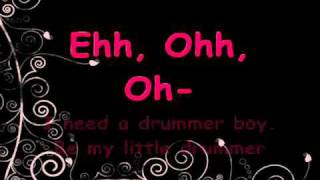 Alesha Dixon  Drummer Boy Lyrics [upl. by Jennifer512]