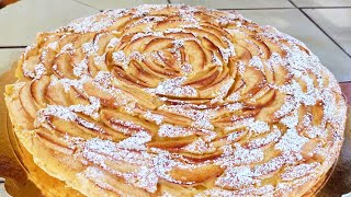 Torta di mele semplice umida soffice senza burro ricetta della nonna [upl. by Adalia]