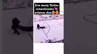 Kim demiş Türk erkeği romantik olamaz diye😍 [upl. by Minna]