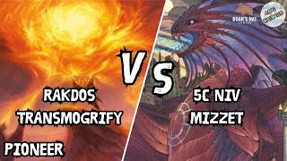 Rakdos Transmogrify VS 5 Color Niv Mizzet MTG Pioneer [upl. by Krik]